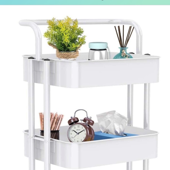 3-Tier Rolling Utility Cart NEW - Picture 3 of 3